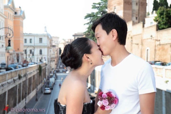 Corteggiamento in luna di miele per la romantica coppia Yulia & Andrey